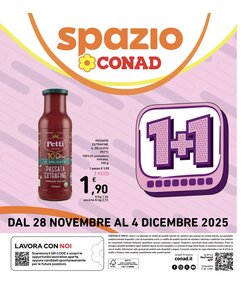 Volantino promozionale Spazio Conad valide dal 28/11/2025