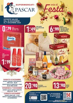 Volantino promozionale Gruppo Pascar valide dal 28/11/2025