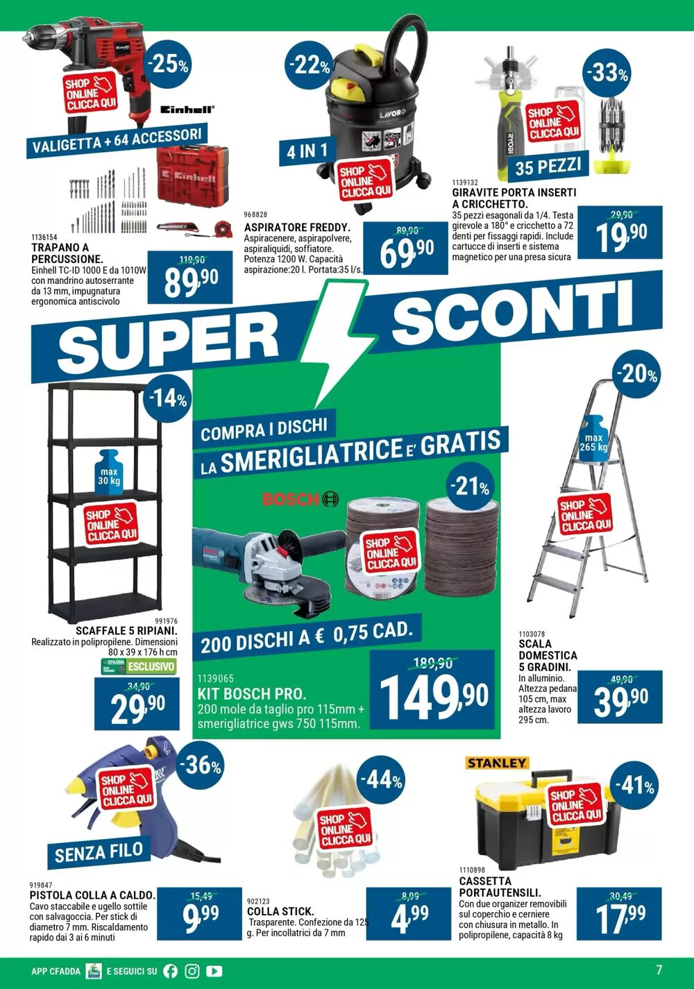 Volantino promozionale Cfadda  valide dal 30/11/2025 - Pagina 7.
