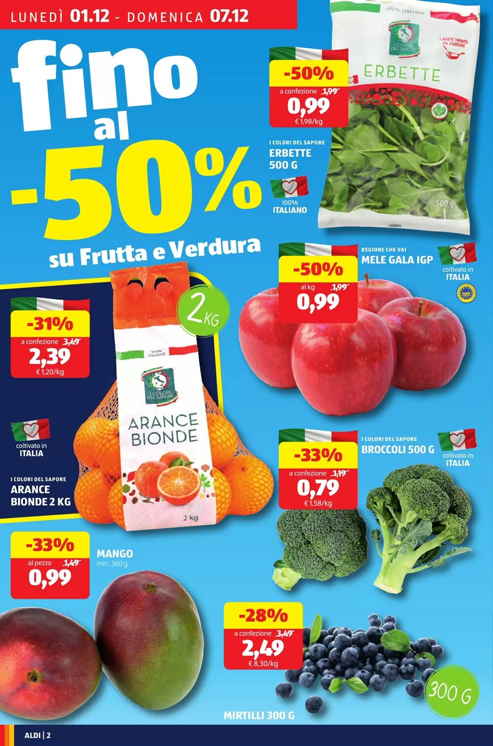 Volantino promozionale ALDI  valide dal 01/12/2025 - Pagina 2.