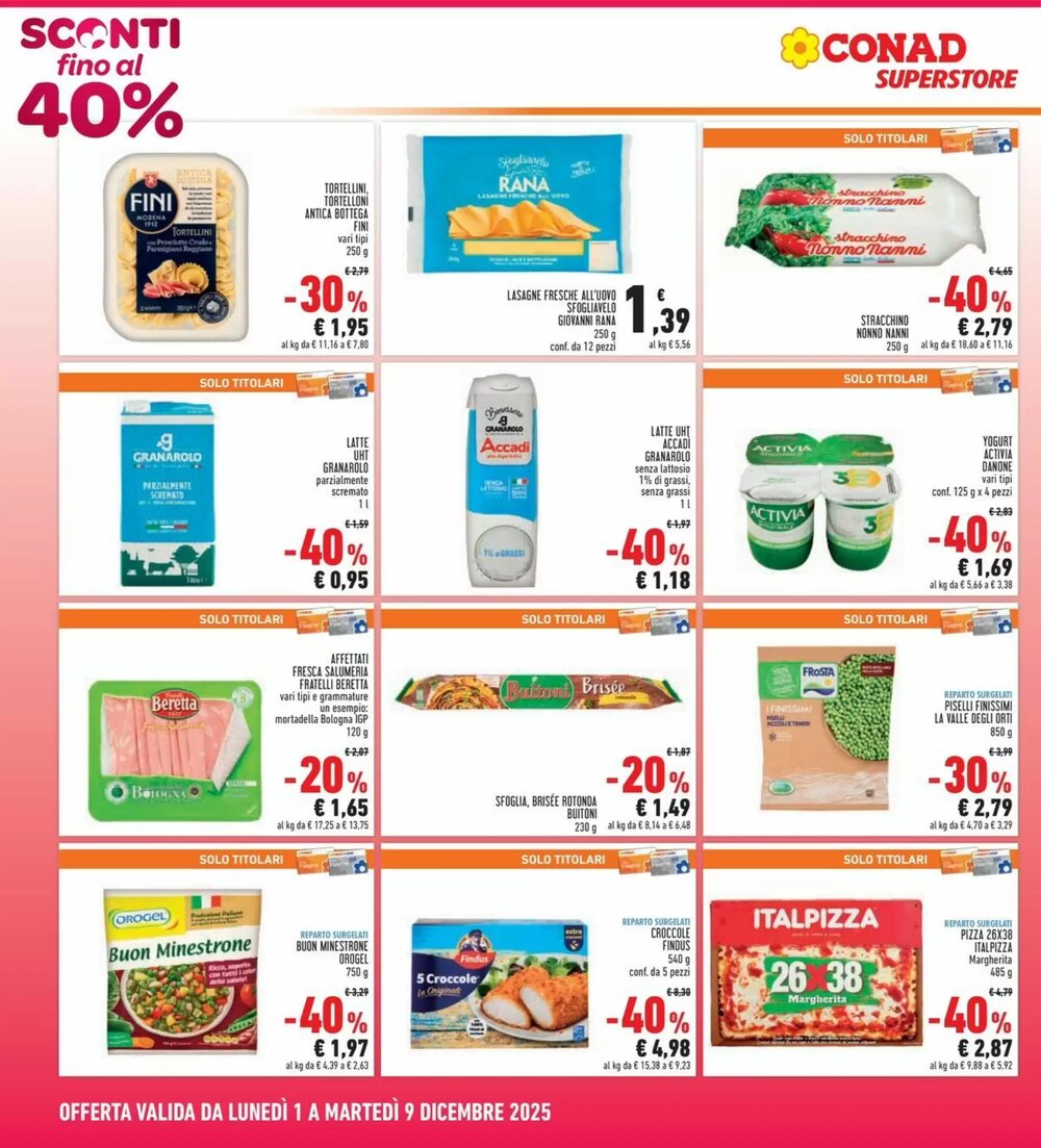 Volantino promozionale Conad Superstore  valide dal 01/12/2025 - Pagina 2.
