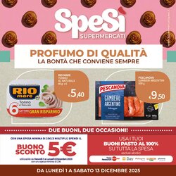 Volantino promozionale SpeSì valide dal 01/12/2025