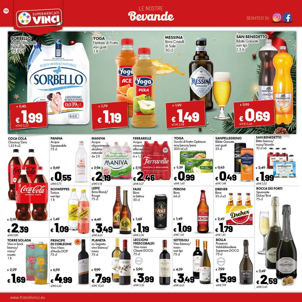 Volantino promozionale Supermercati Vinci  valide dal 01/12/2025 - Pagina 10.