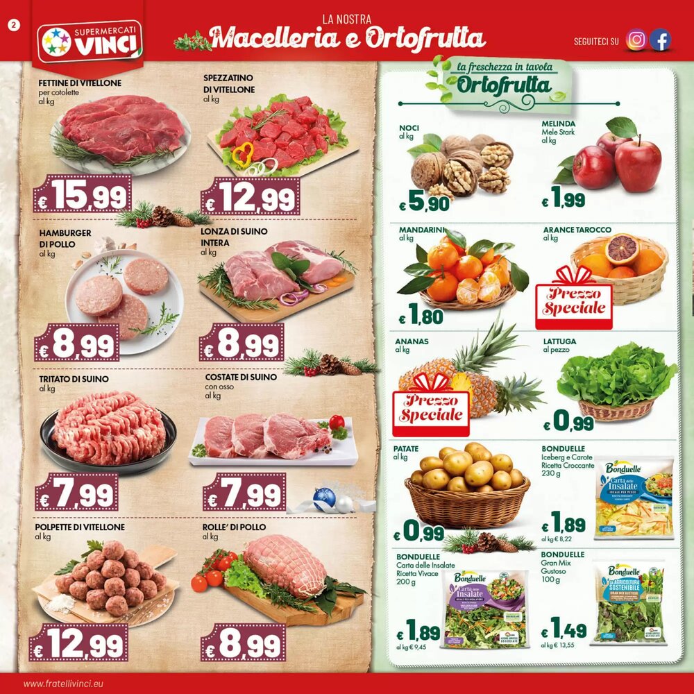 Volantino promozionale Supermercati Vinci  valide dal 01/12/2025 - Pagina 2.