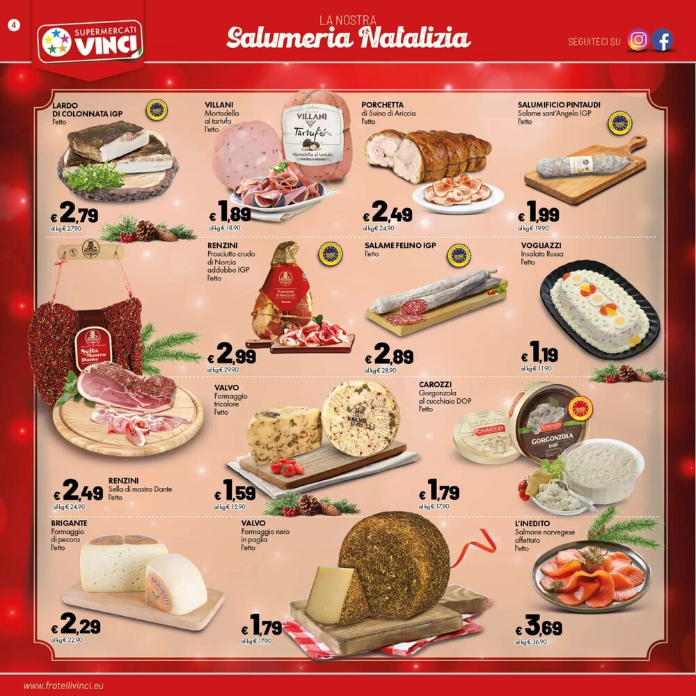 Volantino promozionale Supermercati Vinci  valide dal 01/12/2025 - Pagina 4.