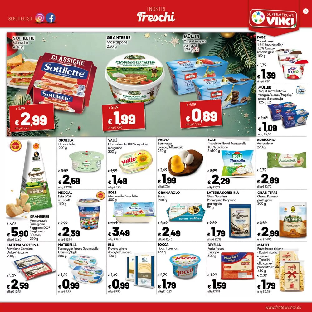 Volantino promozionale Supermercati Vinci  valide dal 01/12/2025 - Pagina 5.