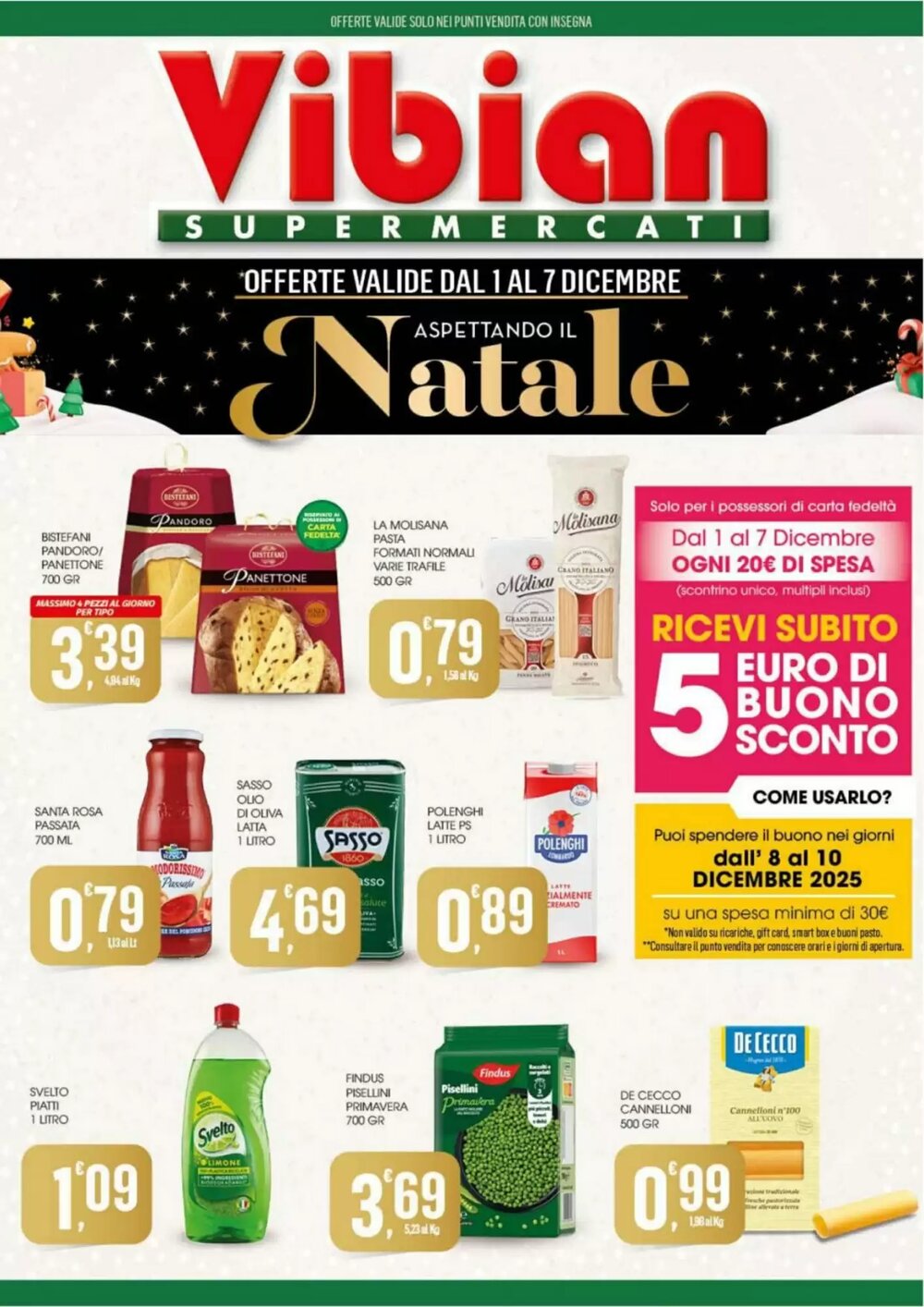 Volantino promozionale Vibian  valide dal 01/12/2025 - Pagina 1.