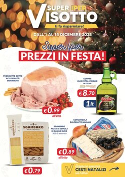 Volantino promozionale Supermercati Visotto valide dal 01/12/2025