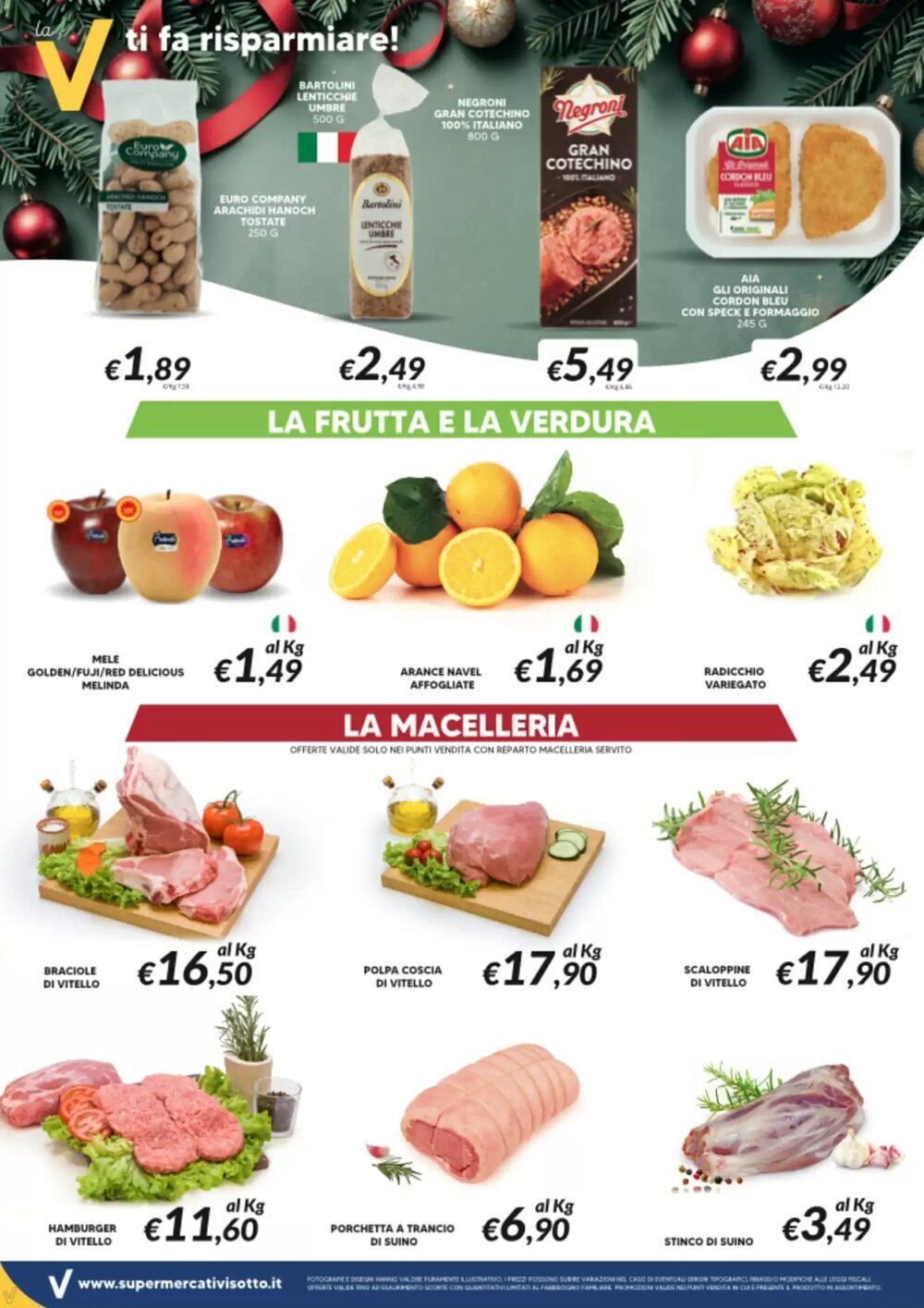 Volantino promozionale Supermercati Visotto  valide dal 01/12/2025 - Pagina 2.