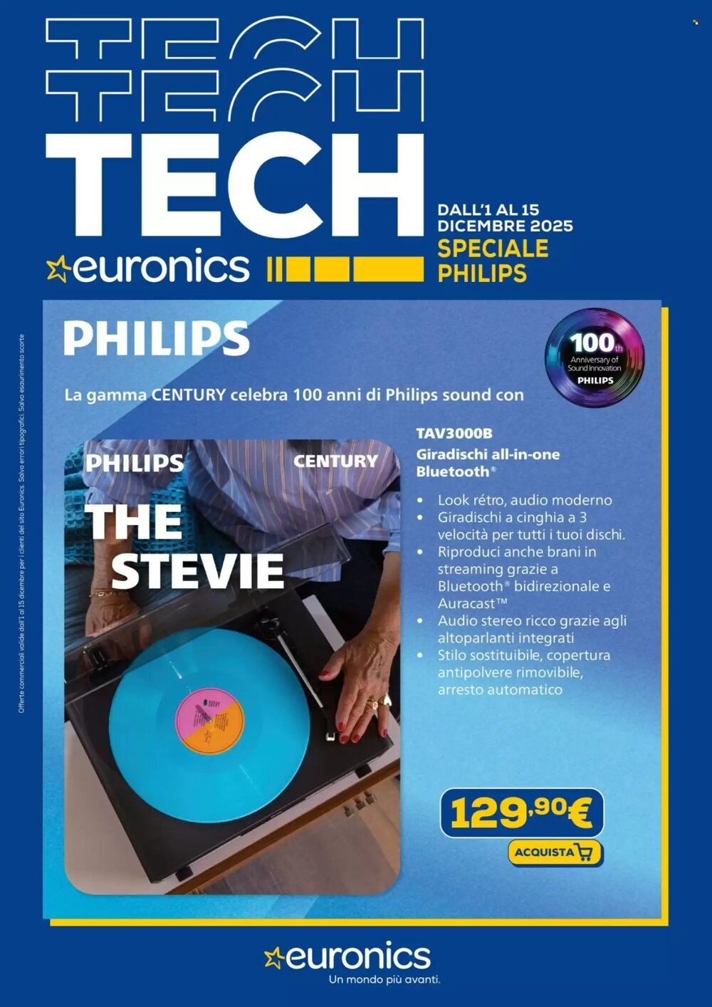 Volantino promozionale Euronics  valide dal 01/12/2025 - Pagina 1.