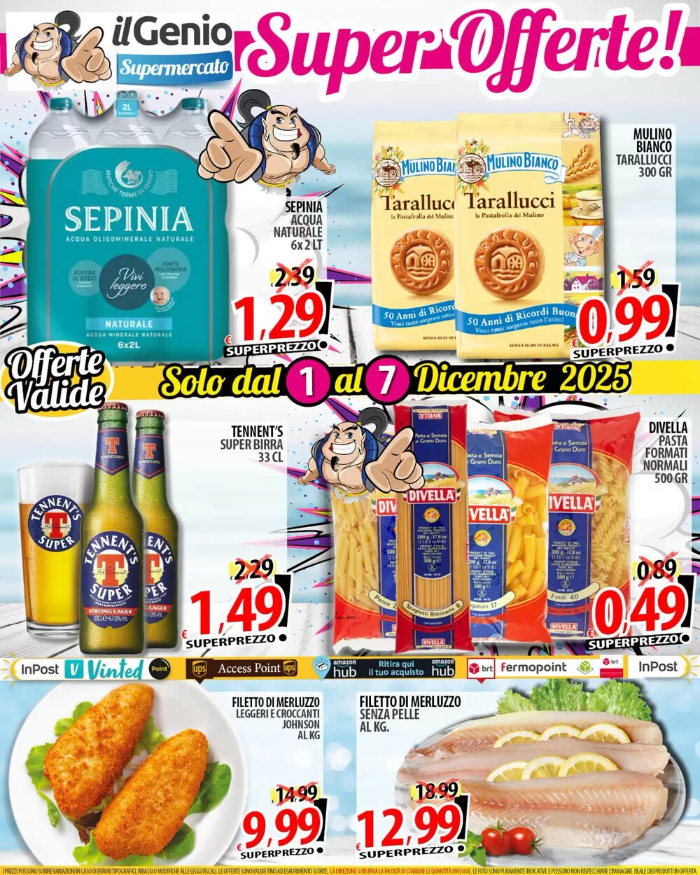 Volantino promozionale Il Genio Supermercato  valide dal 01/12/2025 - Pagina 1.