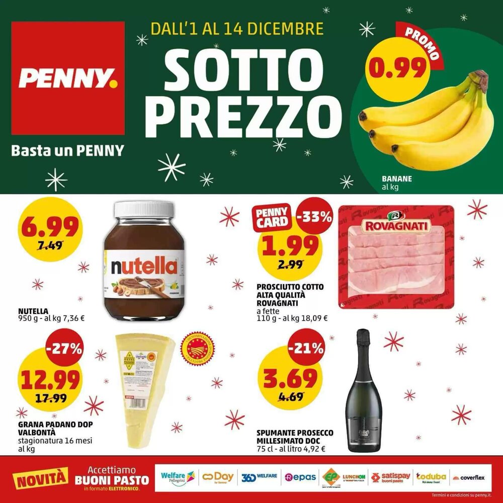 Volantino promozionale PENNY  valide dal 01/12/2025 - Pagina 1.