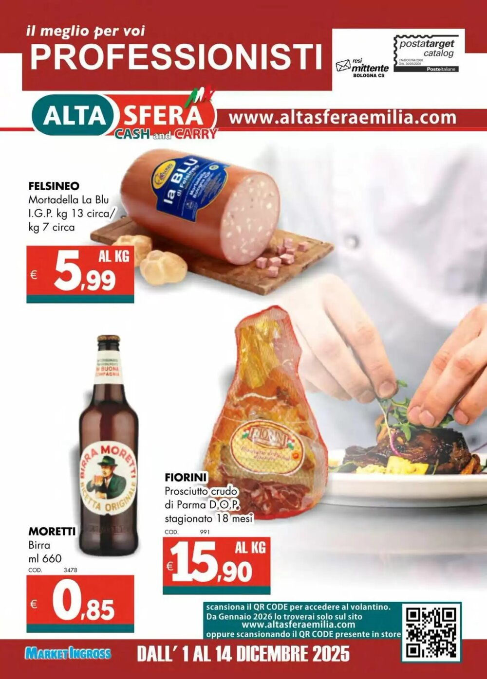 Volantino promozionale Altasfera  valide dal 01/12/2025 - Pagina 1.