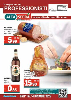 Volantino promozionale Altasfera  valide dal 01/12/2025