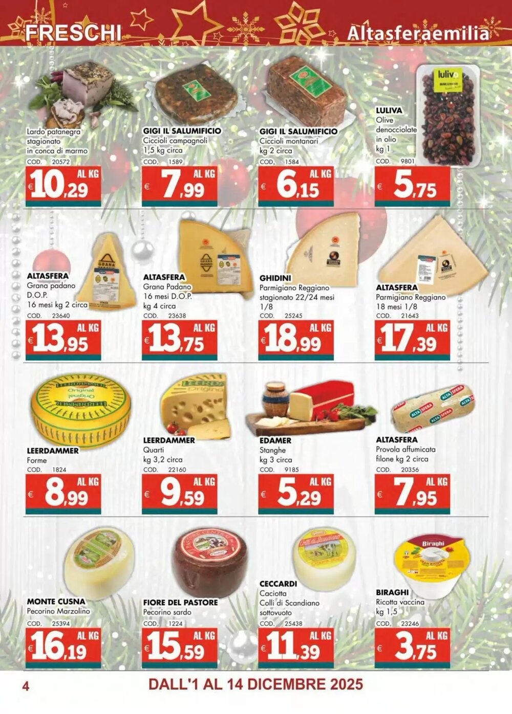 Volantino promozionale Altasfera  valide dal 01/12/2025 - Pagina 4.