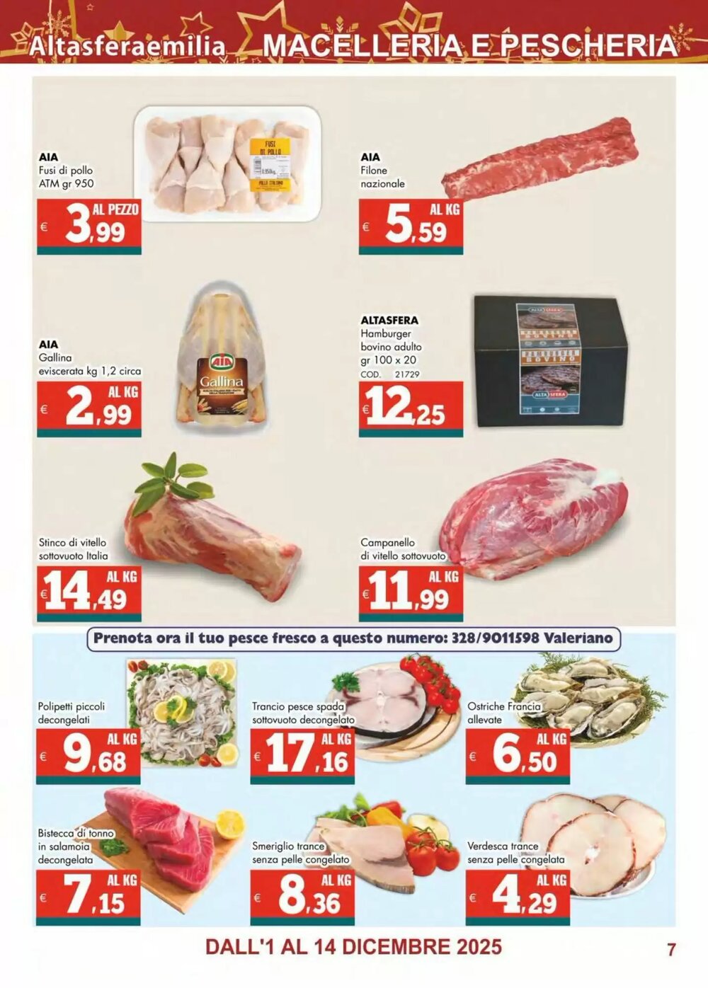 Volantino promozionale Altasfera  valide dal 01/12/2025 - Pagina 7.