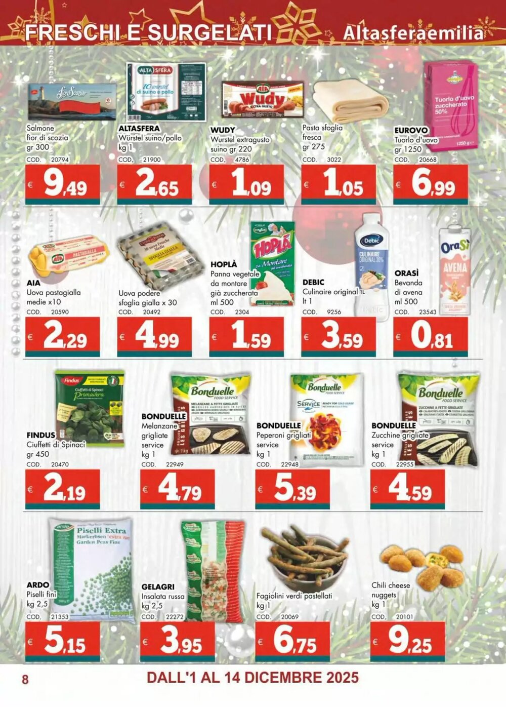 Volantino promozionale Altasfera  valide dal 01/12/2025 - Pagina 8.