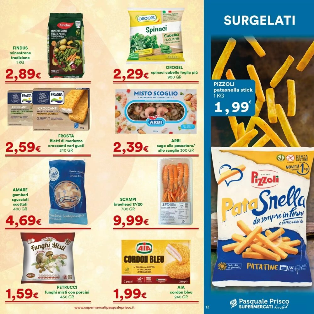 Volantino promozionale Supermercati Pasquale Prisco  valide dal 01/12/2025 - Pagina 1.