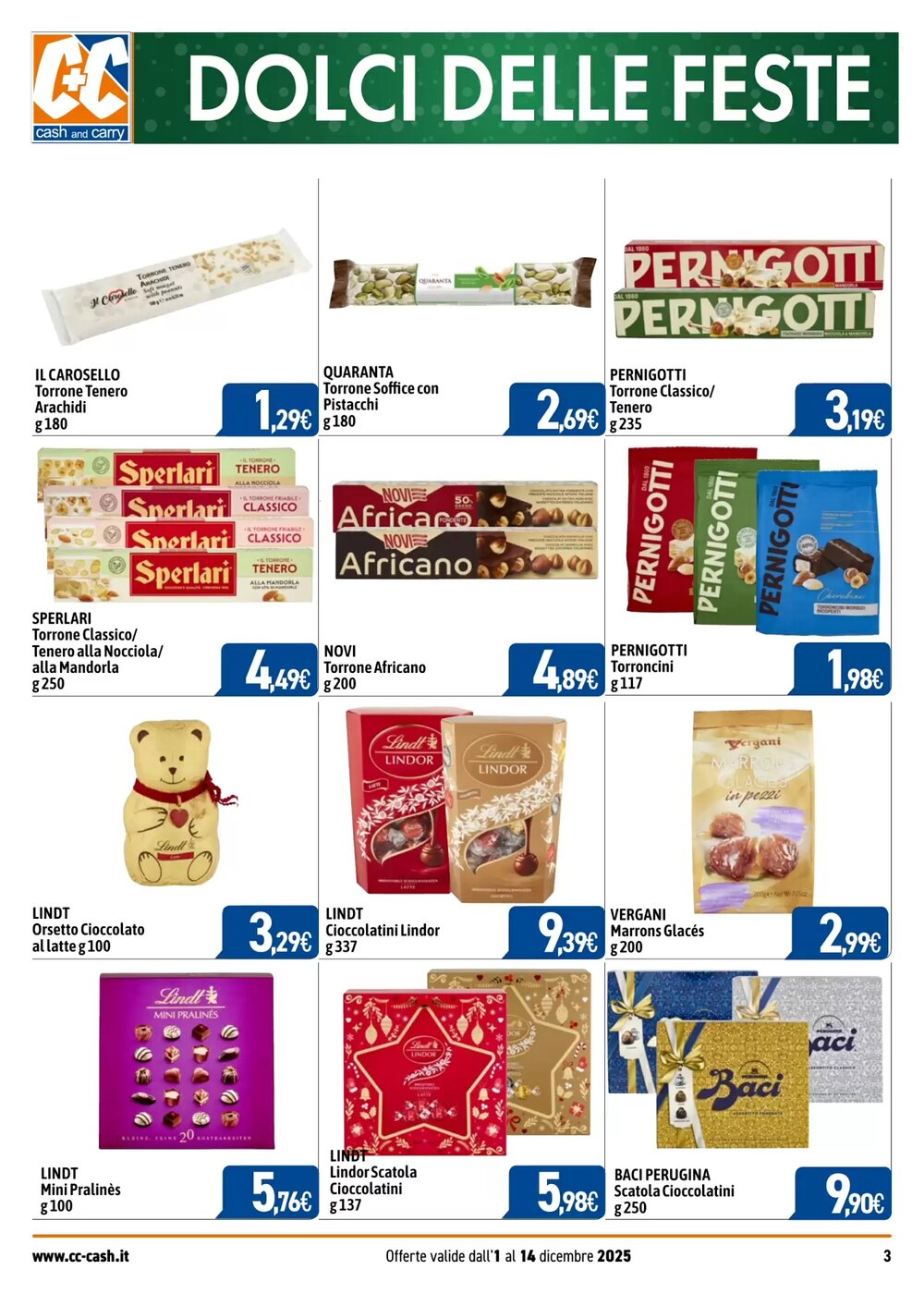 Volantino promozionale C+C Cash and Carry  valide dal 01/12/2025 - Pagina 3.