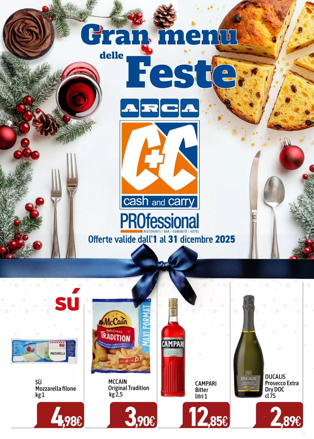 Volantino promozionale C+C Cash and Carry  valide dal 01/12/2025 - Pagina 1.