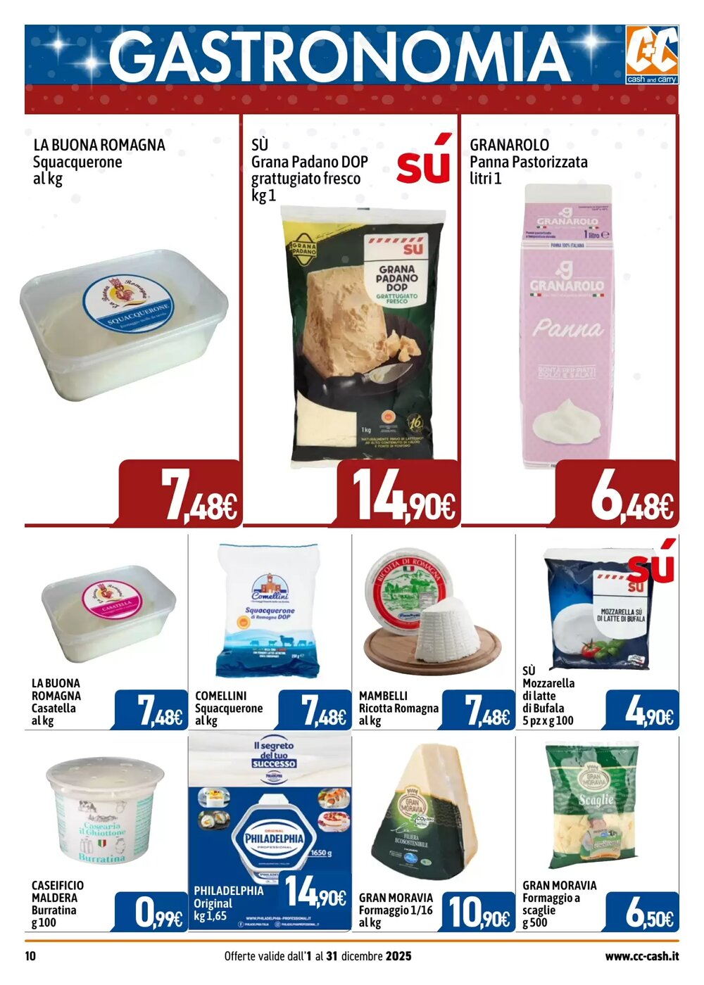 Volantino promozionale C+C Cash and Carry  valide dal 01/12/2025 - Pagina 10.