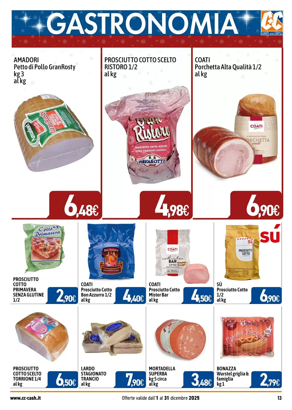 Volantino promozionale C+C Cash and Carry  valide dal 01/12/2025 - Pagina 13.