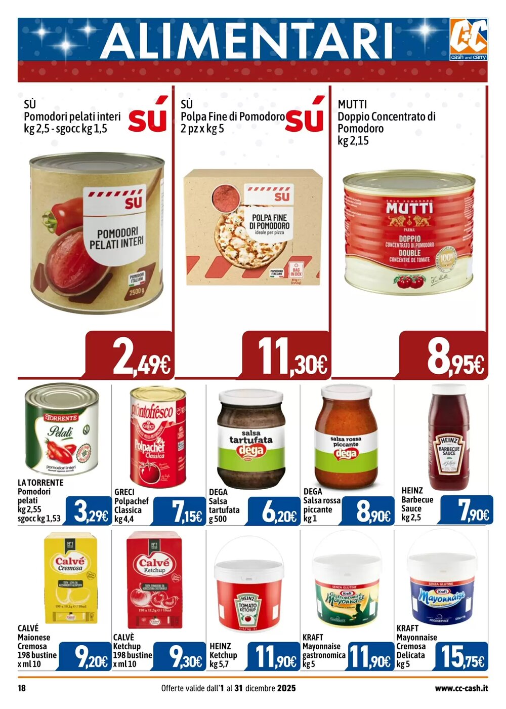 Volantino promozionale C+C Cash and Carry  valide dal 01/12/2025 - Pagina 18.