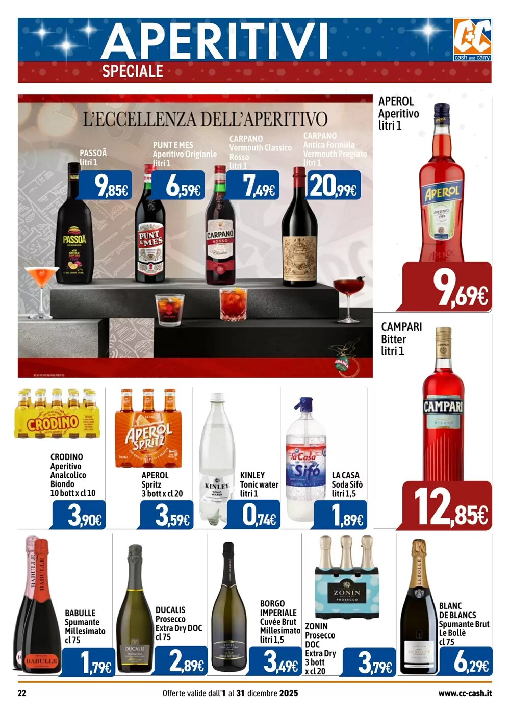 Volantino promozionale C+C Cash and Carry  valide dal 01/12/2025 - Pagina 22.