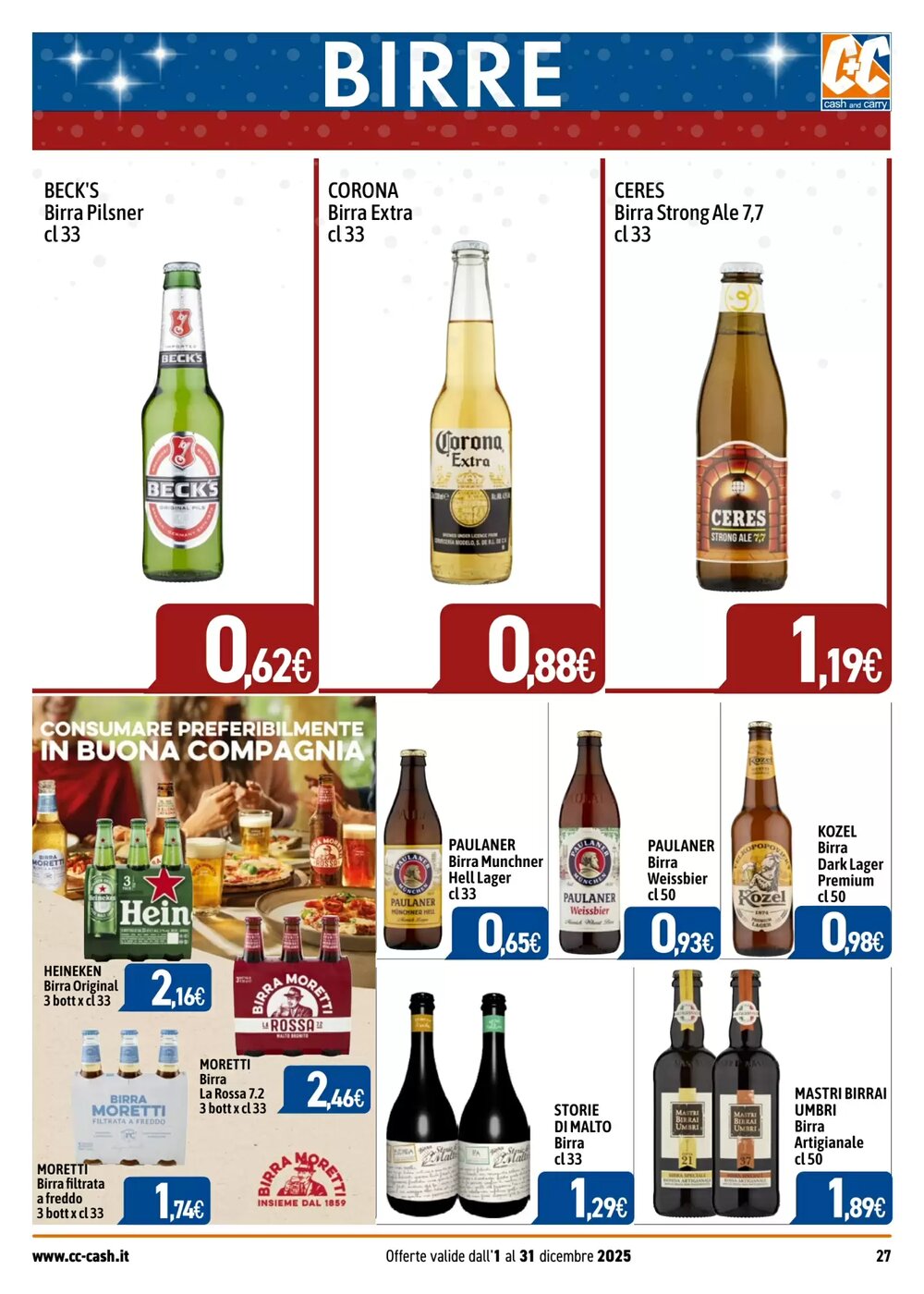 Volantino promozionale C+C Cash and Carry  valide dal 01/12/2025 - Pagina 27.