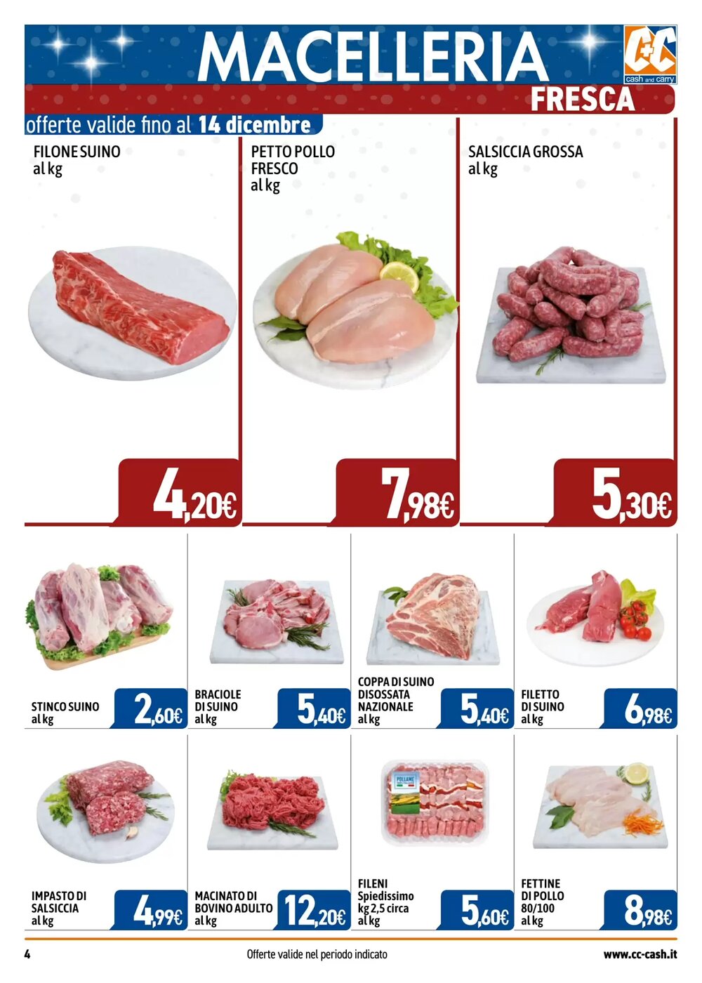 Volantino promozionale C+C Cash and Carry  valide dal 01/12/2025 - Pagina 4.