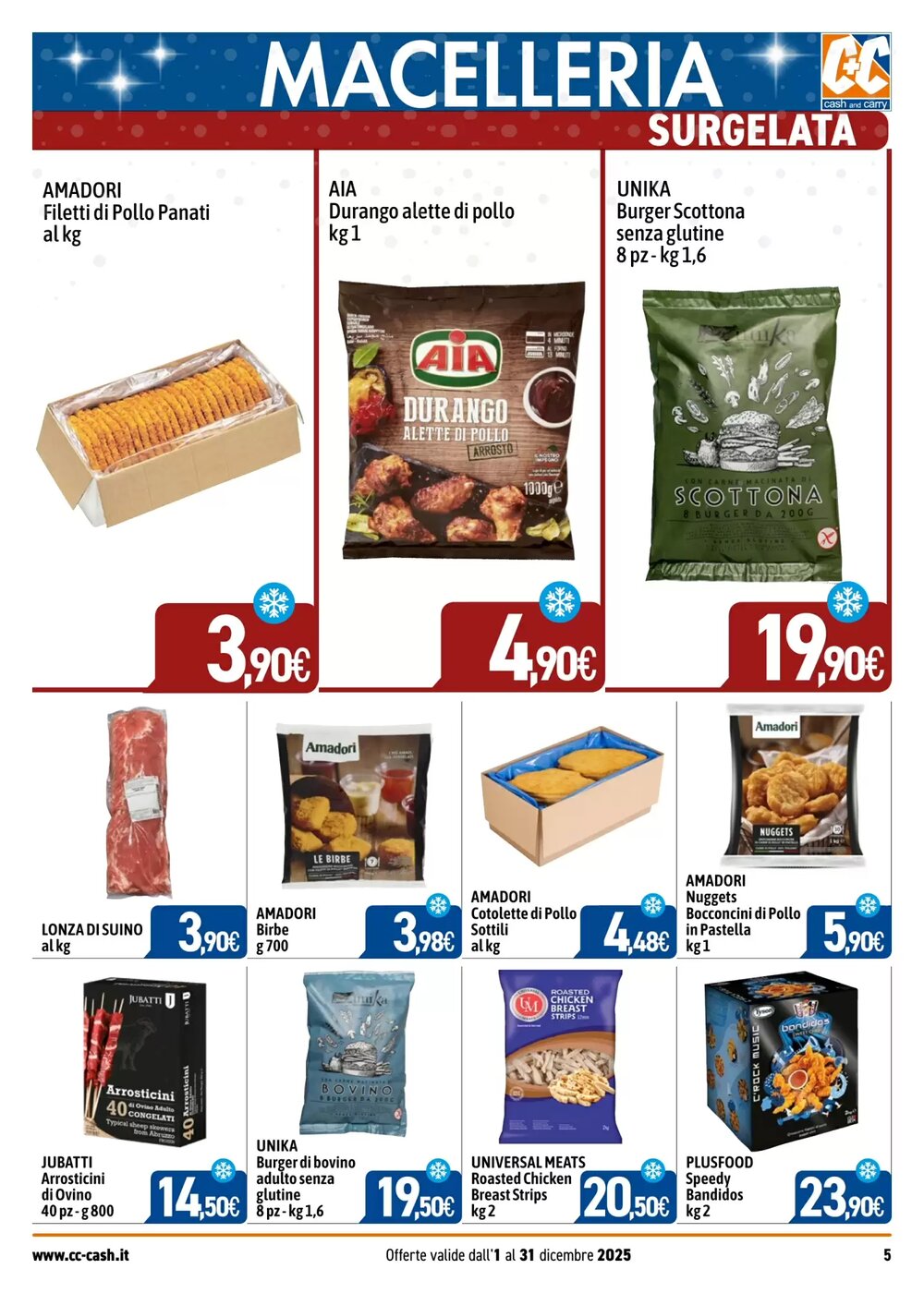 Volantino promozionale C+C Cash and Carry  valide dal 01/12/2025 - Pagina 5.