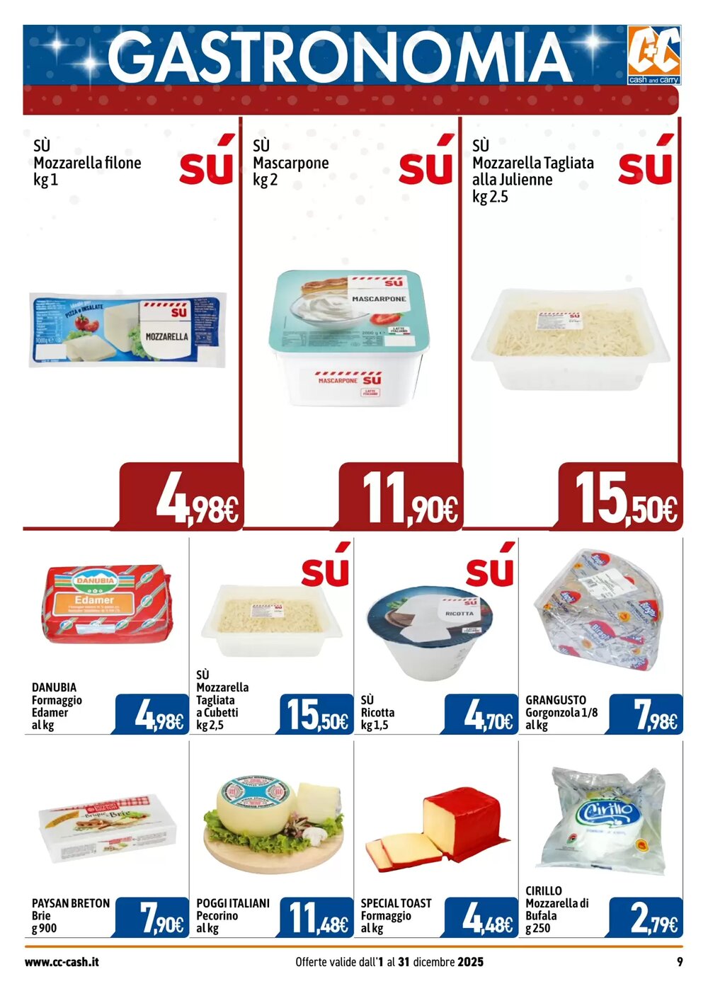 Volantino promozionale C+C Cash and Carry  valide dal 01/12/2025 - Pagina 9.