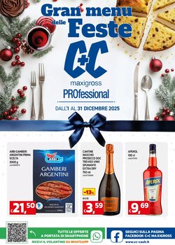 Volantino promozionale C+C maxigross valide dal 01/12/2025