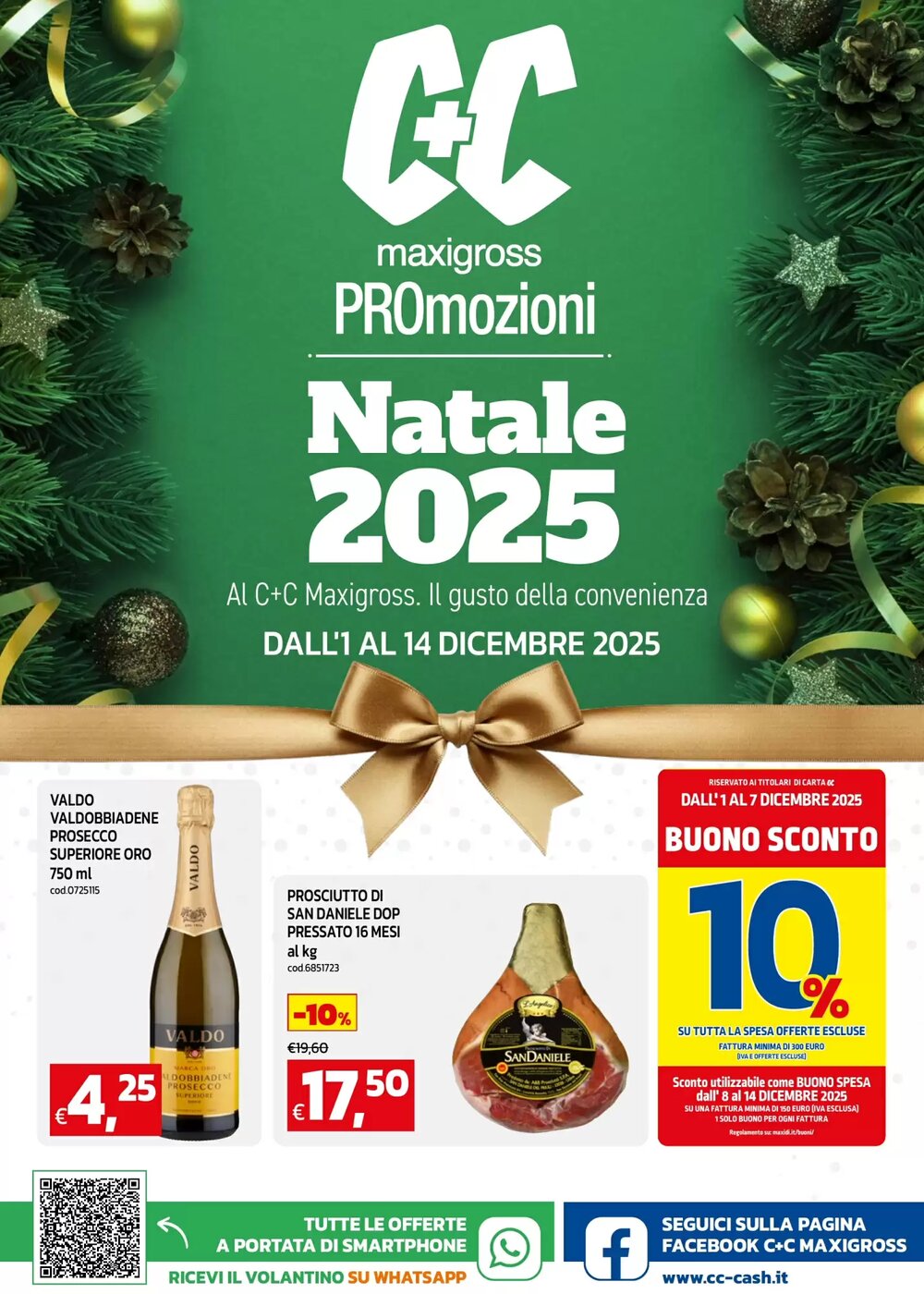 Volantino promozionale C+C maxigross  valide dal 01/12/2025 - Pagina 1.