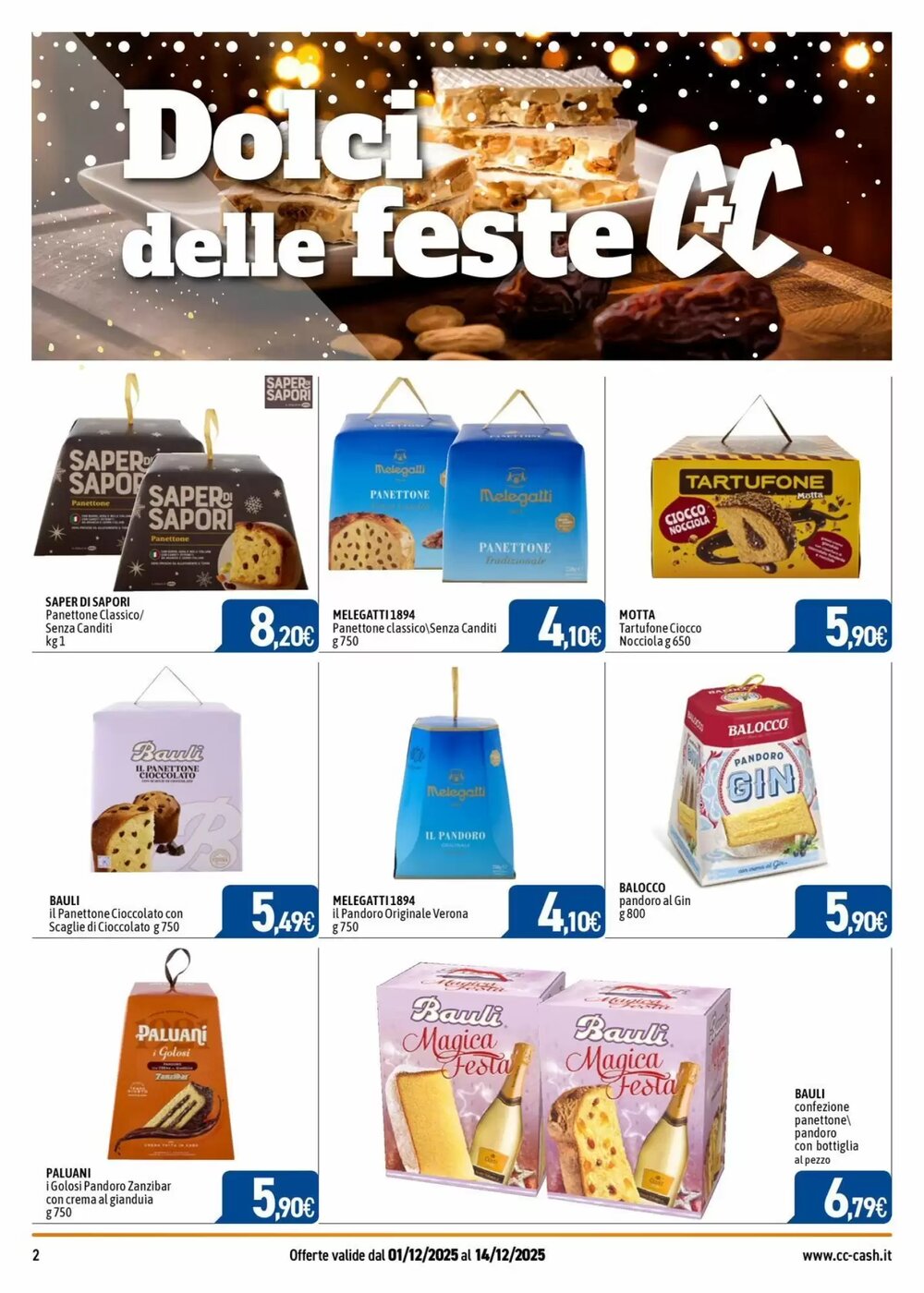 Volantino promozionale C+C Cash and Carry  valide dal 01/12/2025 - Pagina 2.