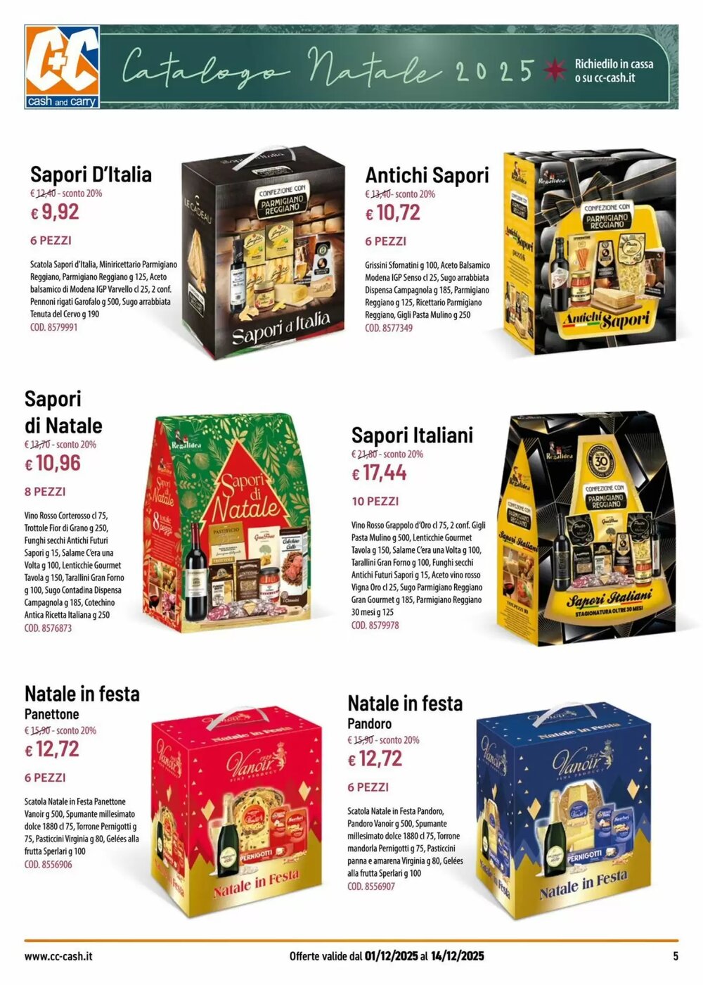 Volantino promozionale C+C Cash and Carry  valide dal 01/12/2025 - Pagina 5.