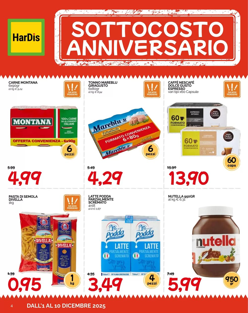 Volantino promozionale Hardis  valide dal 01/12/2025 - Pagina 4.