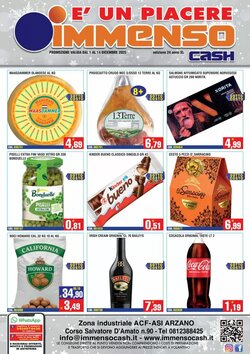 Volantino promozionale Immenso Cash valide dal 01/12/2025