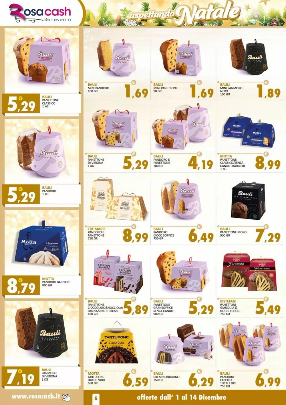 Volantino promozionale Rosa Cash  valide dal 01/12/2025 - Pagina 6.
