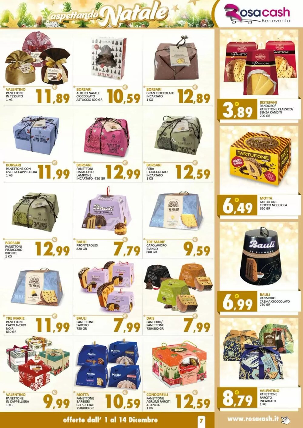 Volantino promozionale Rosa Cash  valide dal 01/12/2025 - Pagina 7.