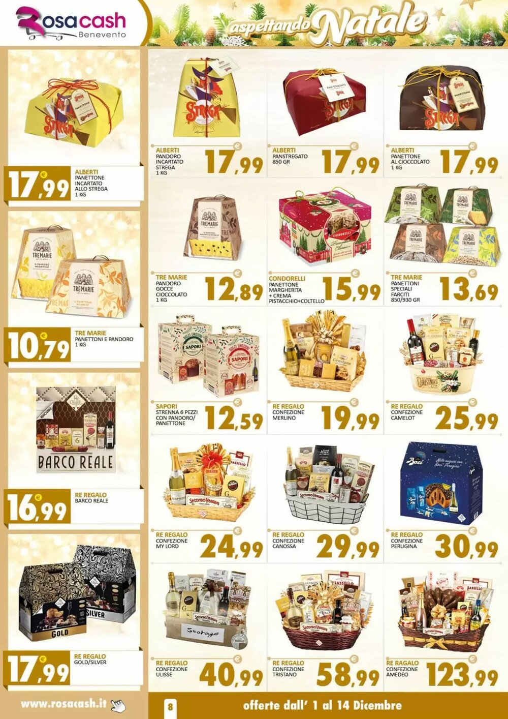 Volantino promozionale Rosa Cash  valide dal 01/12/2025 - Pagina 8.