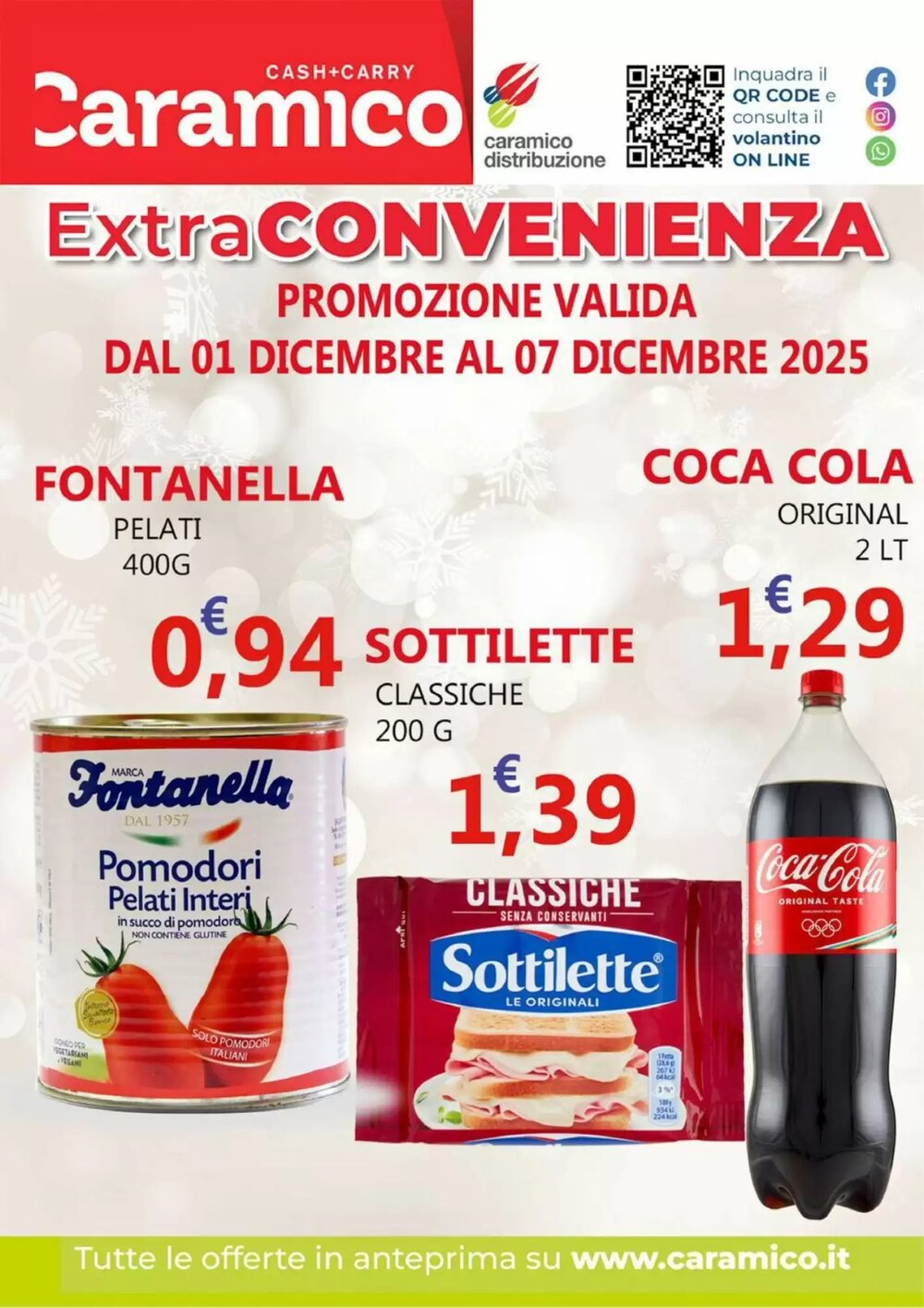 Volantino promozionale Caramico  valide dal 01/12/2025 - Pagina 1.