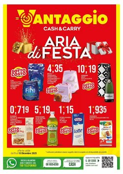 Volantino promozionale Vantaggio Cash&Carry valide dal 01/12/2025
