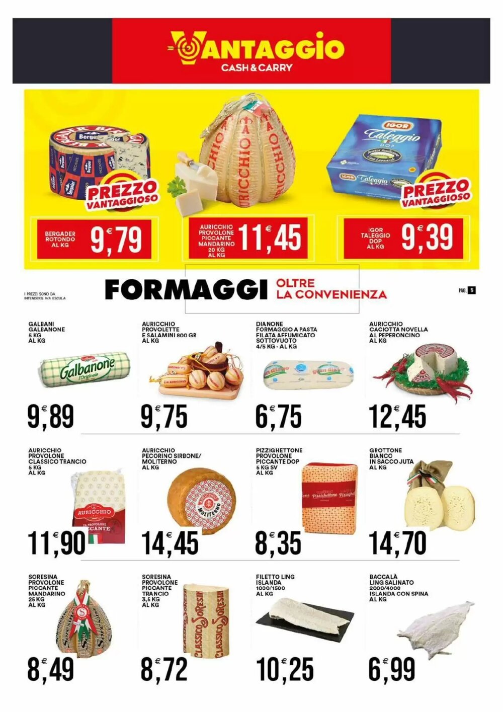 Volantino promozionale Vantaggio Cash&Carry  valide dal 01/12/2025 - Pagina 5.