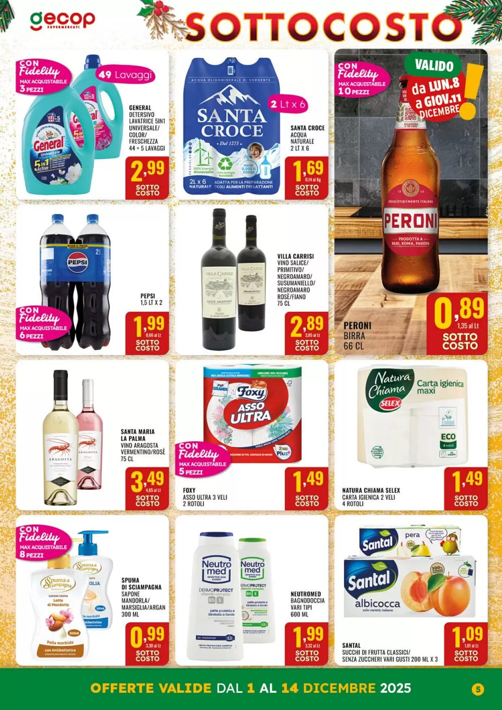 Volantino promozionale Gecop  valide dal 01/12/2025 - Pagina 5.