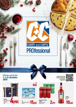 Volantino promozionale C+C Cash and Carry  valide dal 01/12/2025