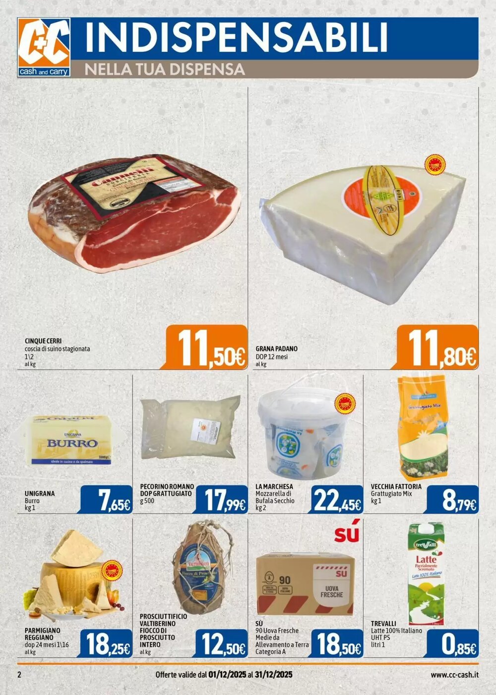 Volantino promozionale C+C Cash and Carry  valide dal 01/12/2025 - Pagina 2.