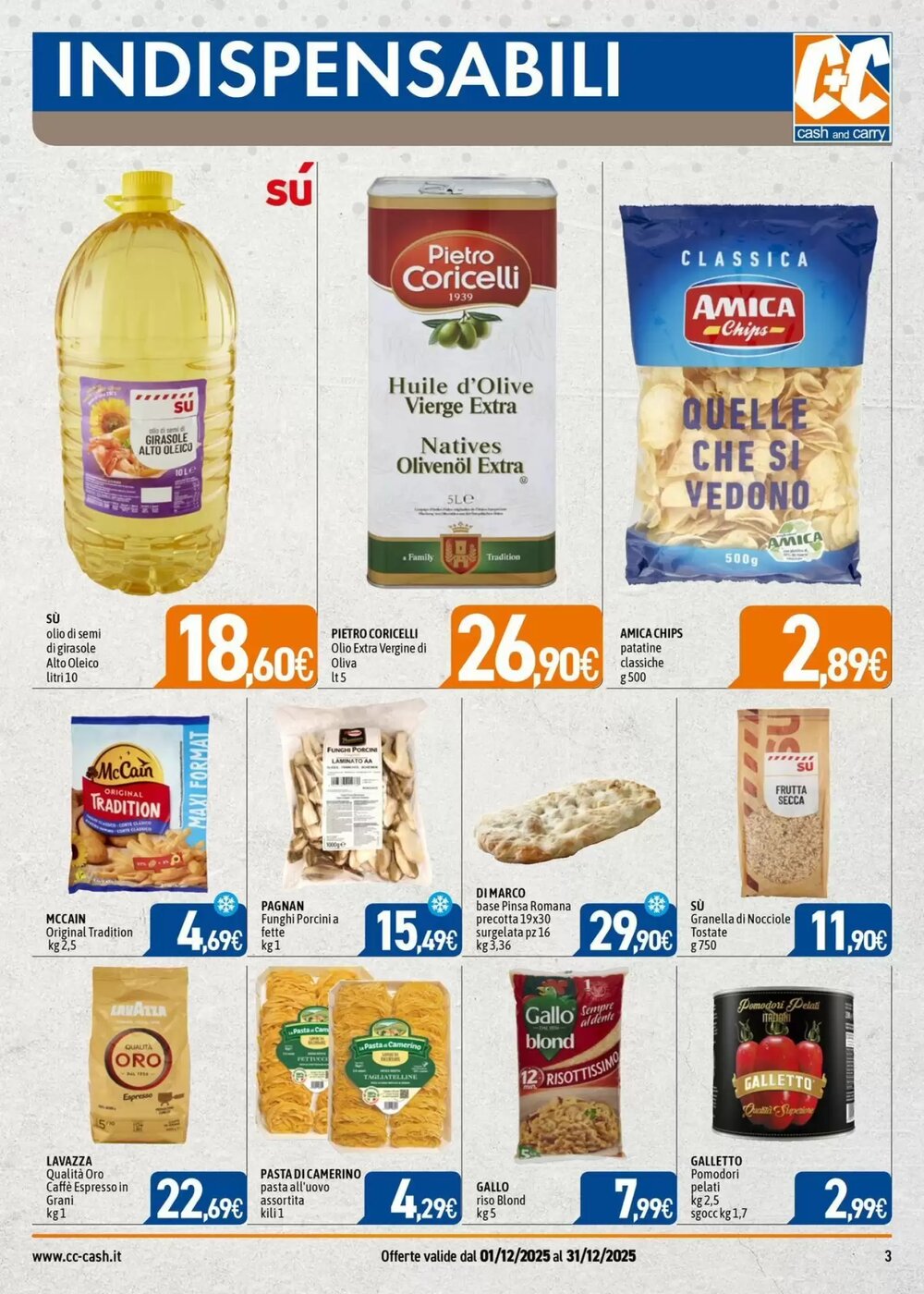 Volantino promozionale C+C Cash and Carry  valide dal 01/12/2025 - Pagina 3.