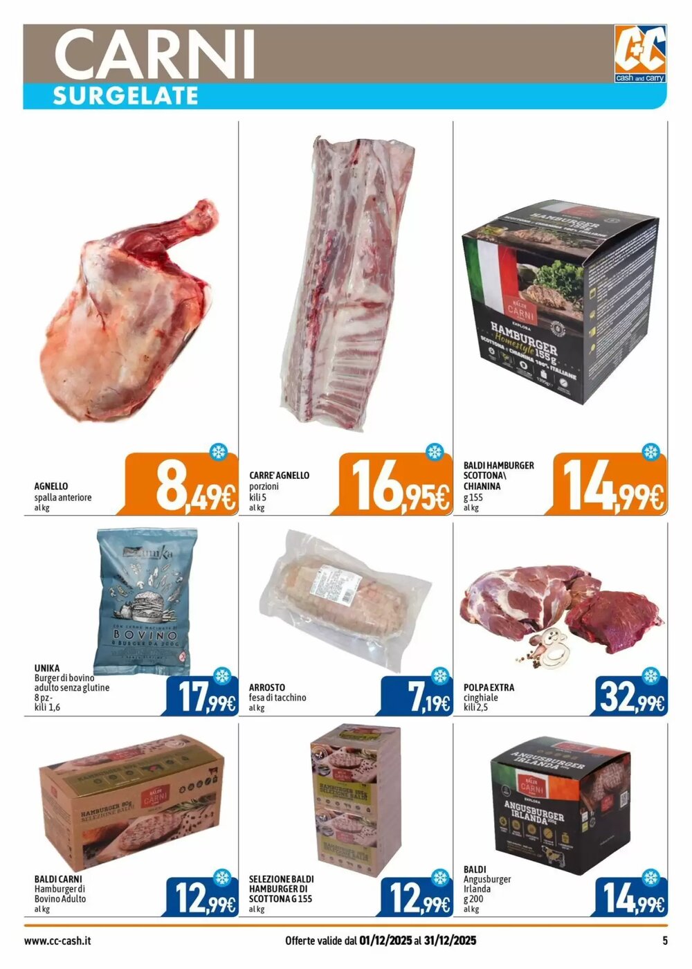 Volantino promozionale C+C Cash and Carry  valide dal 01/12/2025 - Pagina 5.