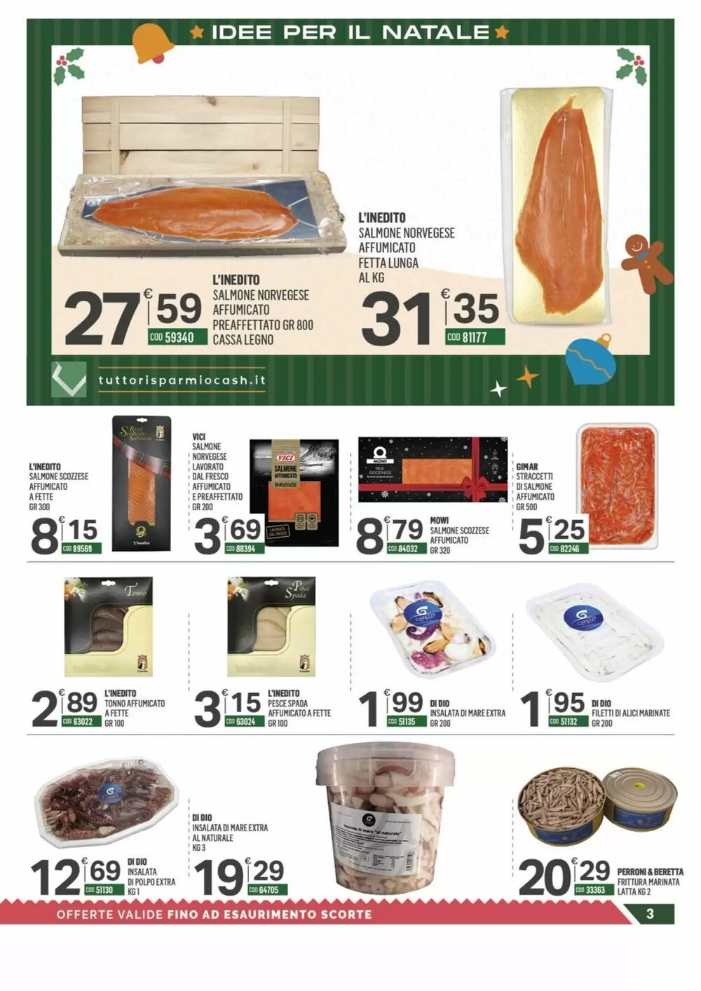 Volantino promozionale Tutto Risparmio Cash&Carry  valide dal 01/12/2025 - Pagina 3.